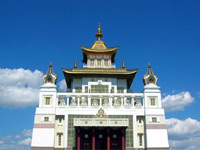 Dorado Morada de la Buda Shakyamuni