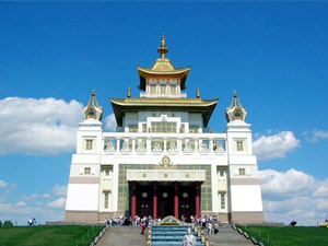 Dorado Morada de la Buda Shakyamuni
